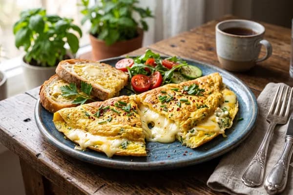 Peynirli Omlet